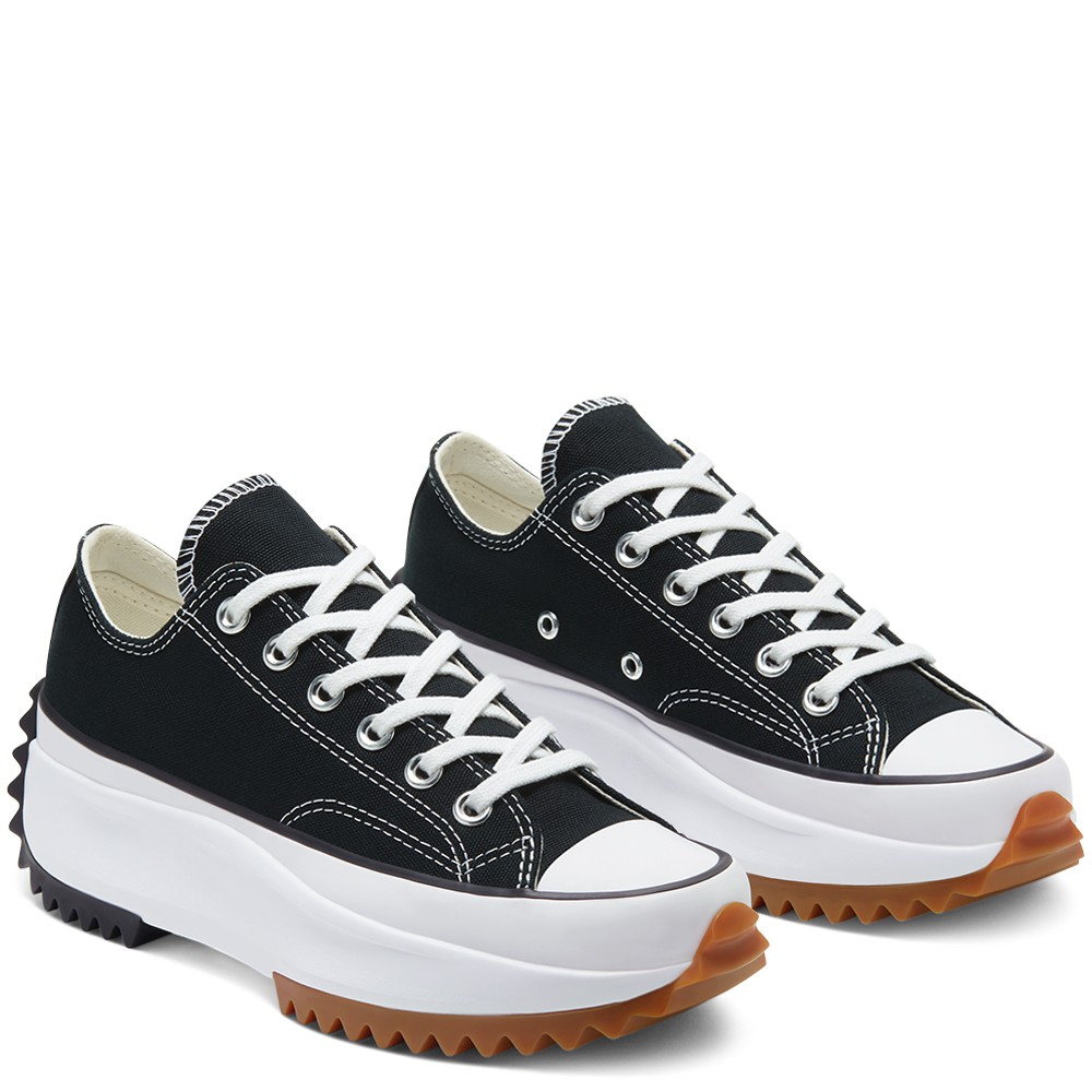 Jual Promo!!! Sepatu Converse Run Star Hike Ox Top Black White Gum Bnib Original 100% Resmi Pt Map Indonesia|Shopee Indonesia