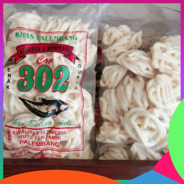Kerupuk Palembang 250 Gram 302 Ikan Kakap Super Kualitas No.02 Shopee