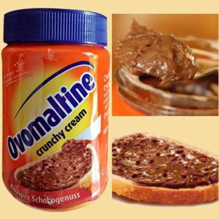 Jual Selai Coklat Ovomaltine Ovaltine Crunchy Cream Spread Selai Cokelat | Shopee Indonesia