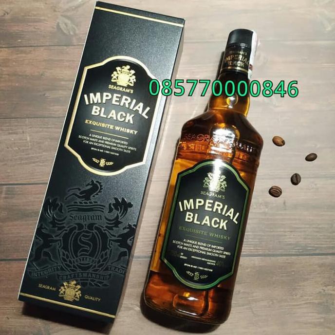 Jual IMPERIAL BLACK WHISKY 750ML GROSIR Indonesia