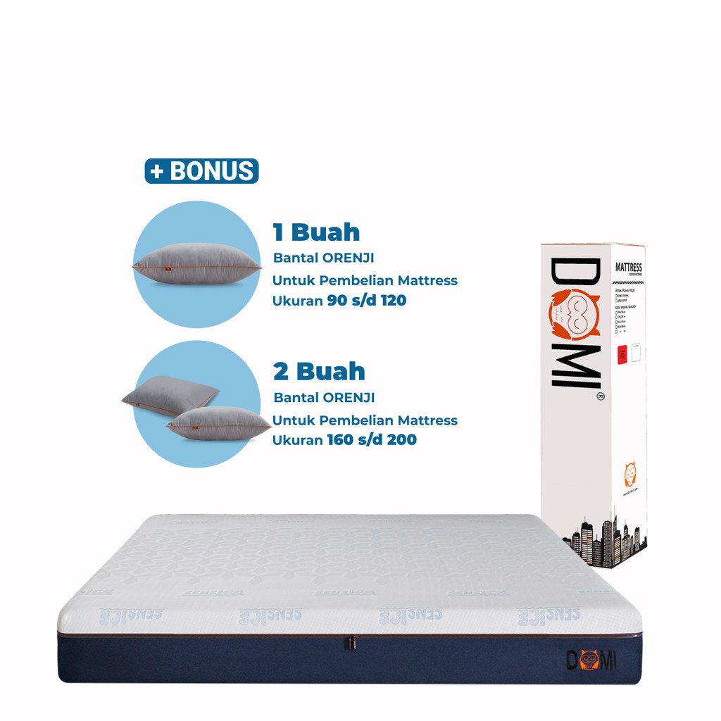 Domi Mattress Latex SensICE Sensasi Dingin Kasur Busa