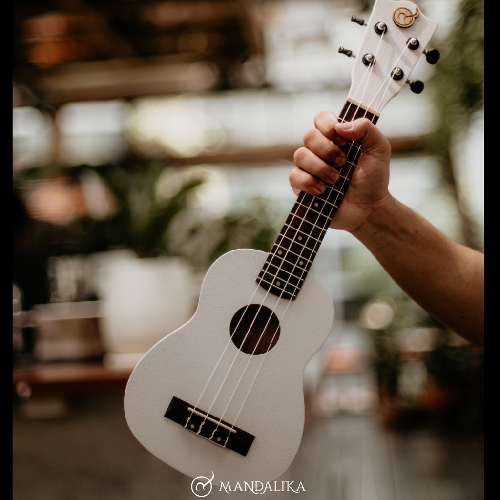 Ukulele Soprano Mandalika Original Full Set Include Sertifikat