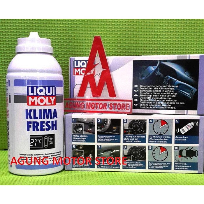 Jual Ac Cleaner , Cabin & Interior Refresh Klima Fresh Liquimoly (150 Ml) | Shopee Indonesia