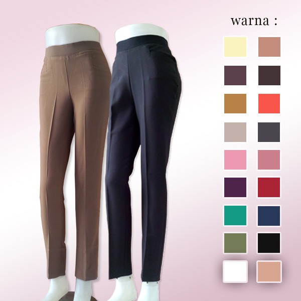 Celana Kerja Wanita Jumbo Size 6L Celana Kerja Wanita Big Size