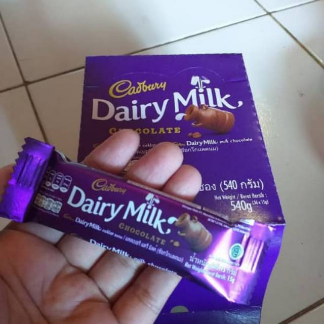 Jual Cadbury Dairy Milk 1 Dus | Shopee Indonesia