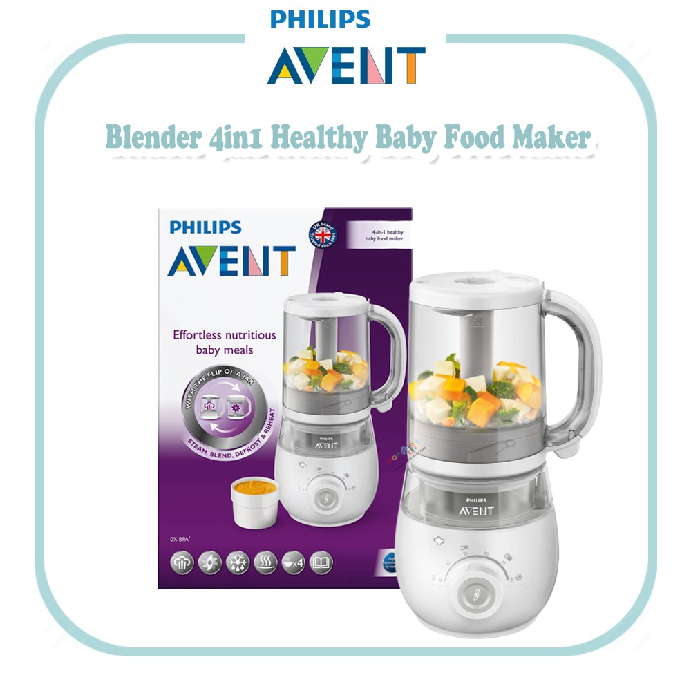 Jual Blender 4In1 Healthy Baby Food Maker Philips Avent | Shopee Indonesia