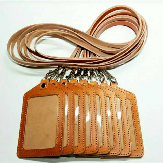Jual Name Tag Holder (Kulit Premium) Indonesia