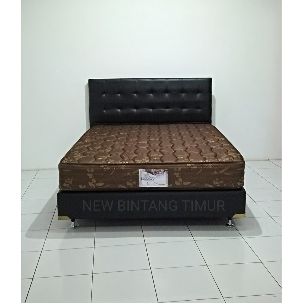 Jual Spring Bed Guhdo New Prima Coklat 180 X 200 Hb Montana Full Set - Jabodetabek | Shopee Indonesia