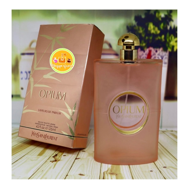 Jual Yves Saint Laurent Opium Vapeurs De Parfum For Women Edt 125Ml | Shopee Indonesia