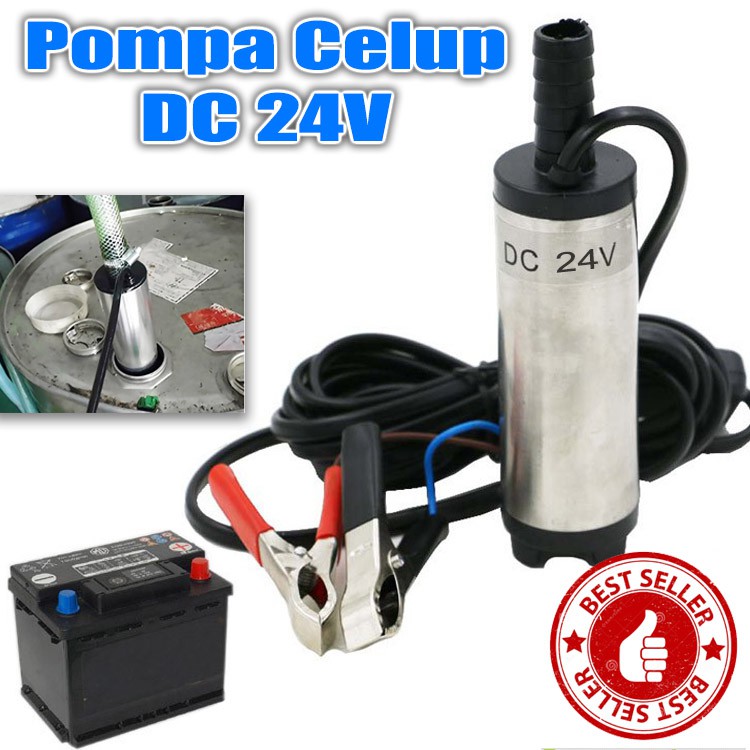 Pompa Celup mesin pompa Sedot solar Mini pompa Solar DC 24V mesin pompa Minyak Shopee Indonesia