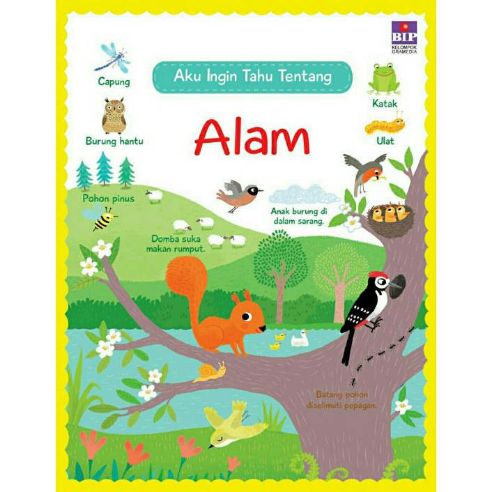 Aku Ingin Tahu Tentang Alam Usborne Buku cerita anak bergambar diskon bestseller Shopee Indonesia