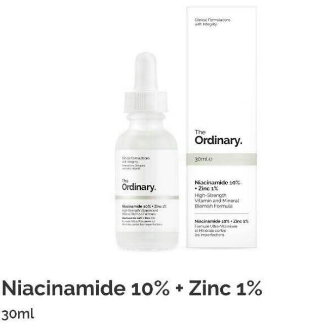 Jual Serum The Ordinary Niacinamide 10% + Zinc 1% Wajah Cerah Berminyak Oily Acne Jerawat | Shopee Indonesia