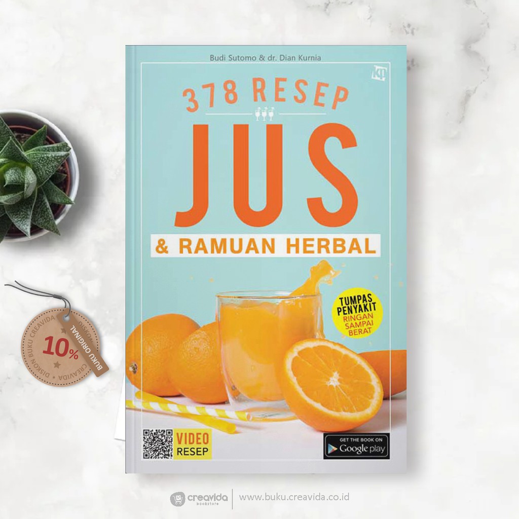 Jual Buku 378 Resep Jus dan Ramuan Herbal Shopee Indonesia