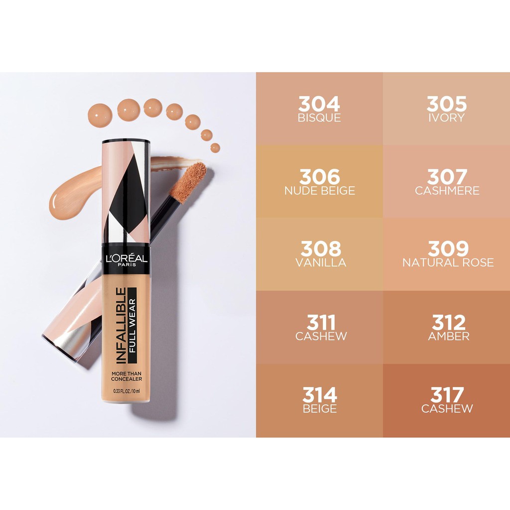Jual Loreal Lmu Infallible Concealer (Tahan Hingga 24Jam) | Shopee Indonesia
