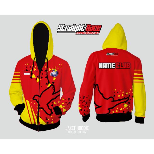 Jual Jaket Custom Merpati Balap Sprint Full Print | Shopee Indonesia