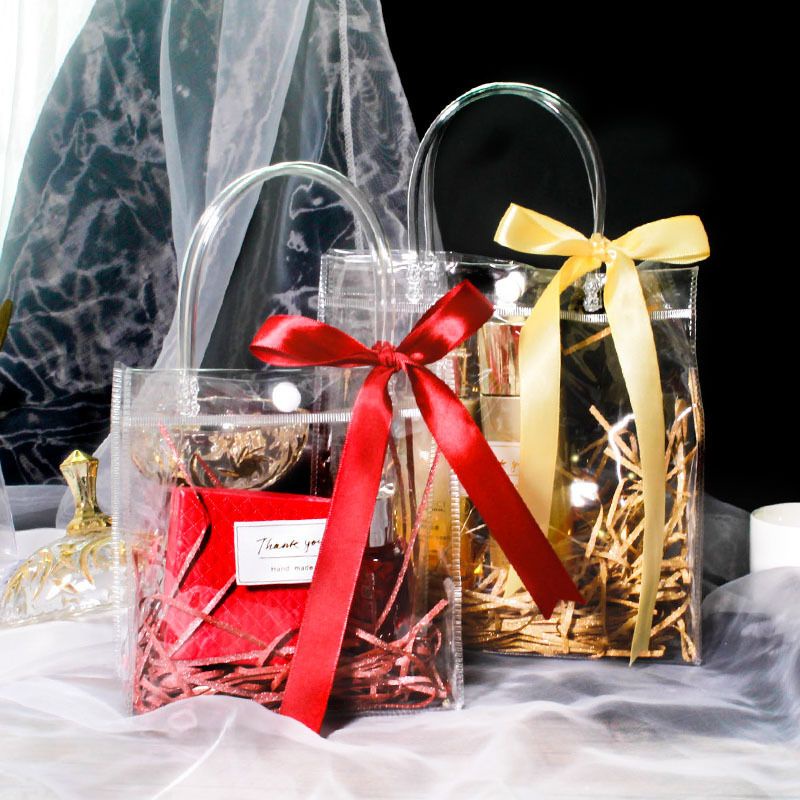 Jual Goodie Bag Hampers Transparan Tote Bag Gift Mika Premium ( Min 3