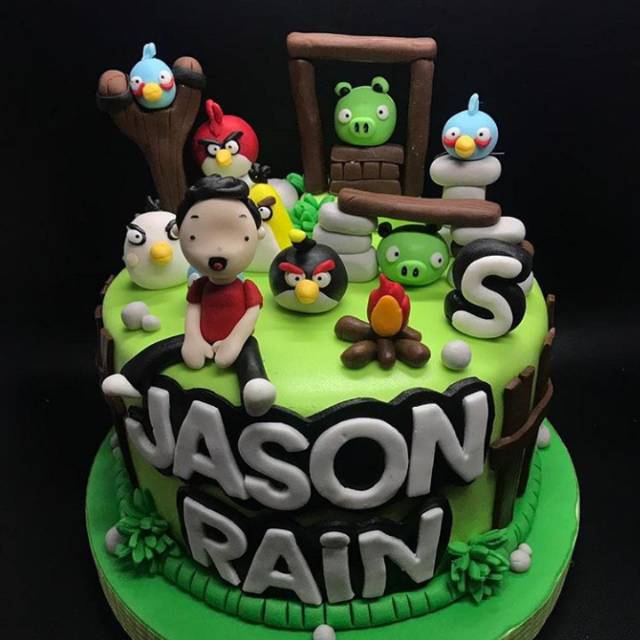 Gambar Kue Ulang Tahun Angry Bird Tempat Berbagi Gambar