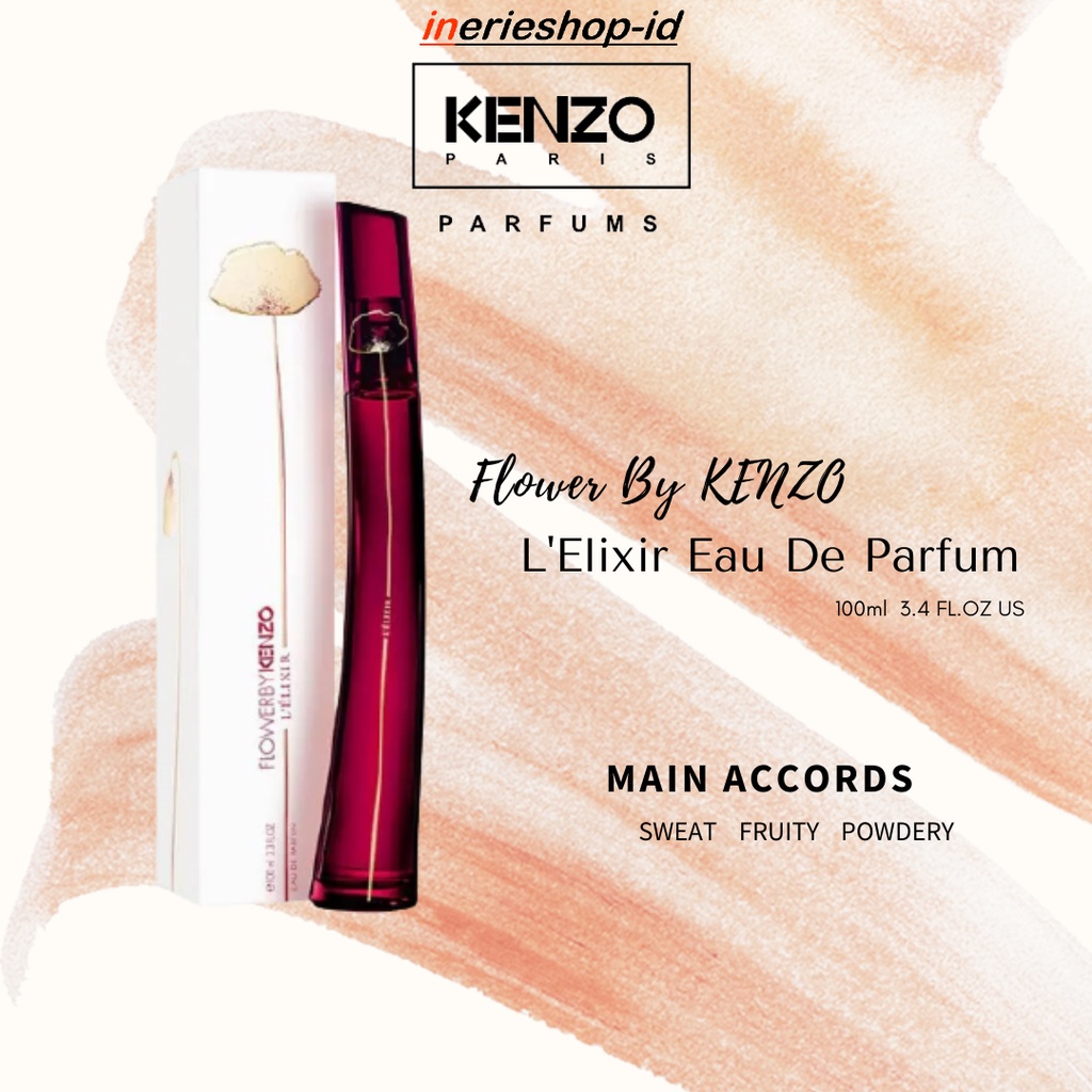 Jual Flower By Kenzo L'elixir Edp 100Ml | Shopee Indonesia