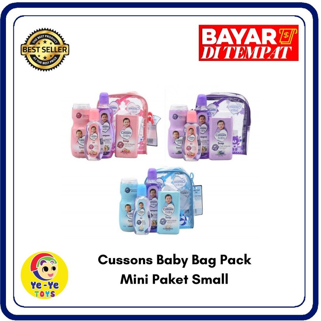 Cussons Baby Bag Pack Mini Paket Small Shopee Indonesia