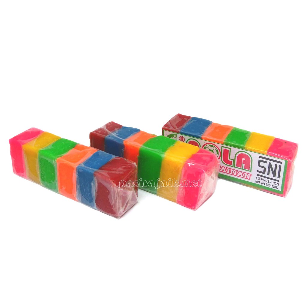 Jual Bola Lilin Mainan 6 Warna / Plastisin Mainan Edukasi Anak Sni | Shopee Indonesia