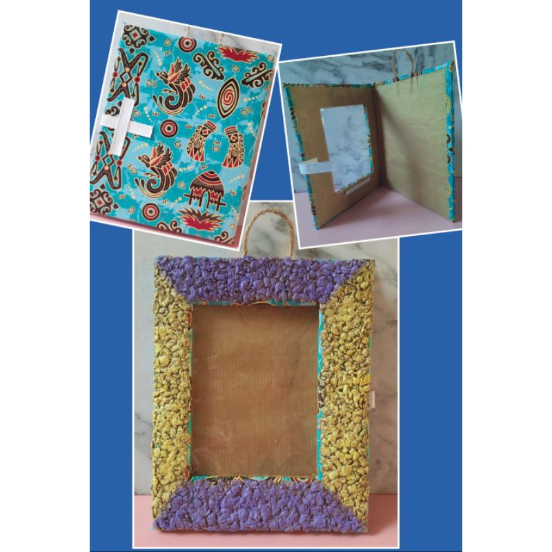 Cara Buat Bingkai Foto Dari Kardus Bekas