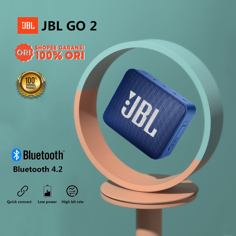 Jual JBL Go 2 Portable Bluetooth Speaker Garansi 1 tahun Go2 speaker