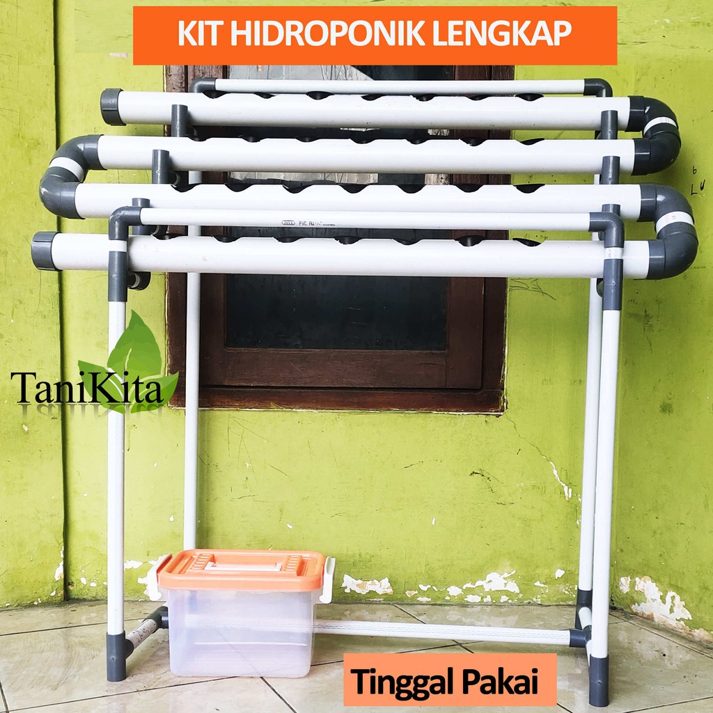 Kit Hidroponik cara membuat hidroponik