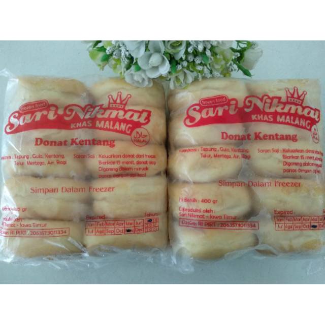 Donat Kentang Sari Nikmat / Donat Kentang Surabaya / Donat Kentang