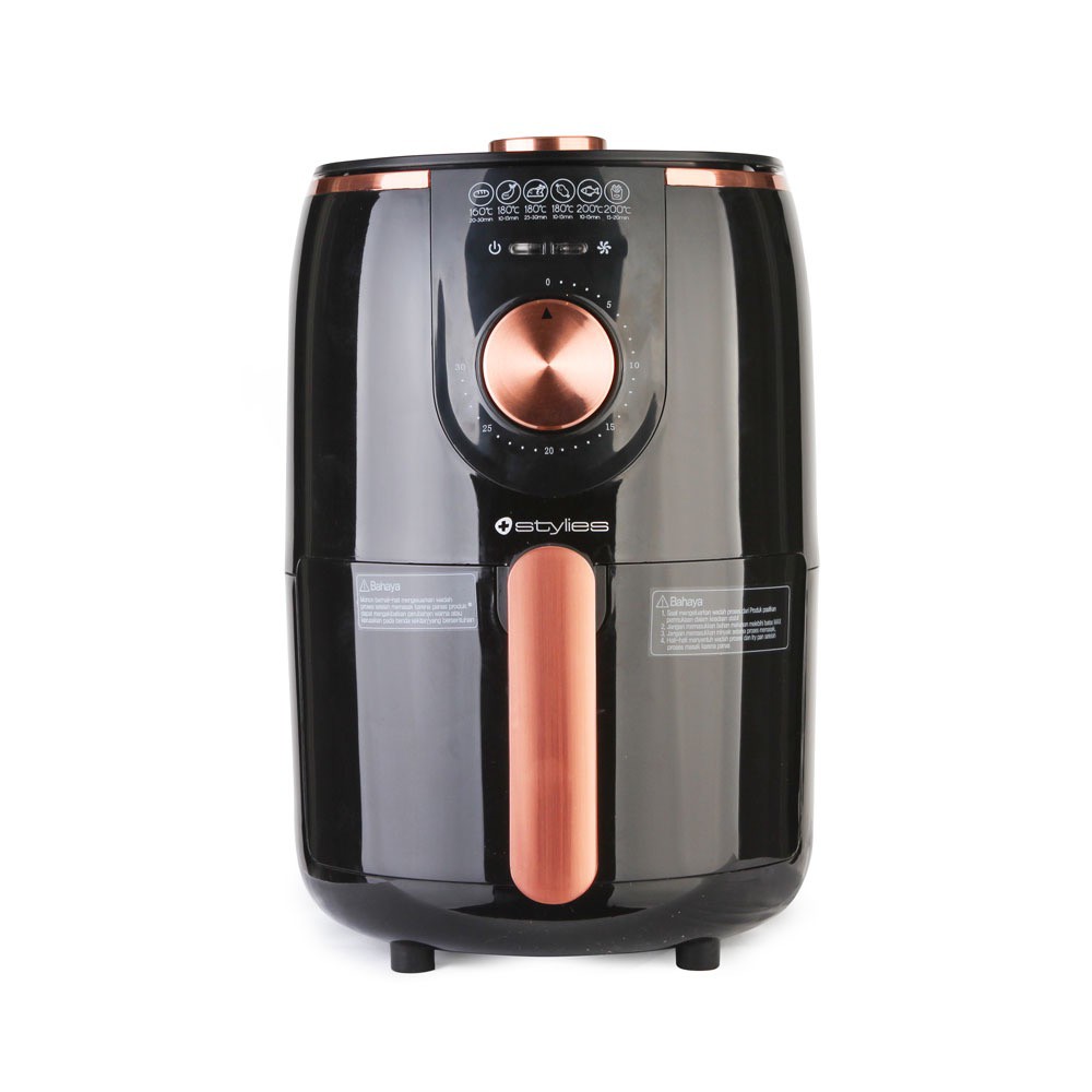 Tempe #tanpaminyak #soyameat #nooilcooking memasak tempe tidak harus selalu digoreng supaya lebih rendah kolesterol dan. Penggoreng Tanpa Minyak Stylies Air Fryer 2 Liter Garansi ...