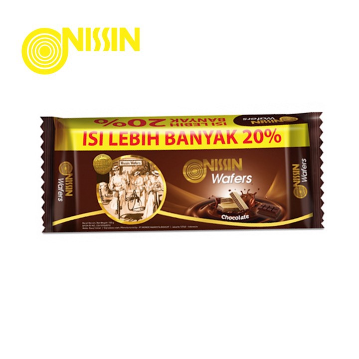 Jual Nissin Wafer Chocolate 145 Gr | Shopee Indonesia