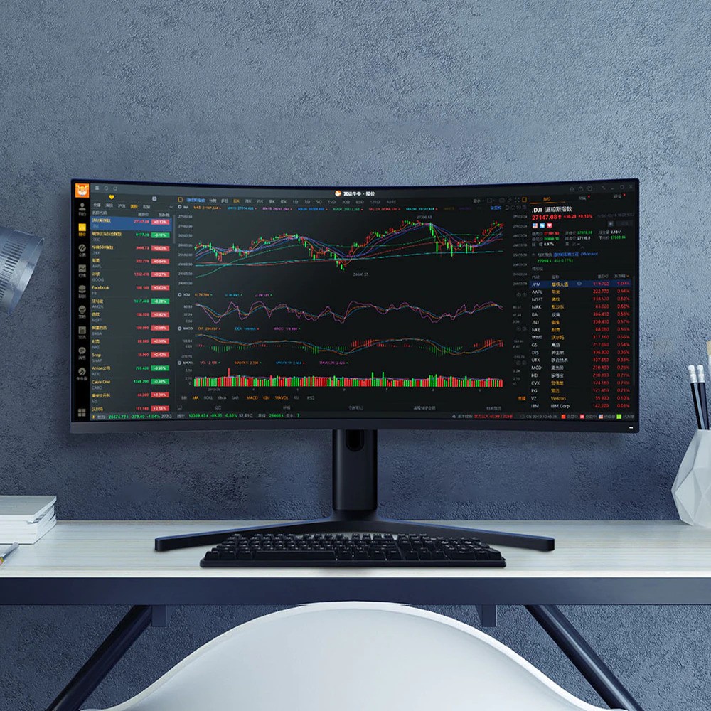 Jual Xiaomi Curved Gaming Monitor 34 Inch 1440P 144Hz Amd Free-Sync Ultra Wide - Black Xiaomi Mi Surface | Shopee Indonesia