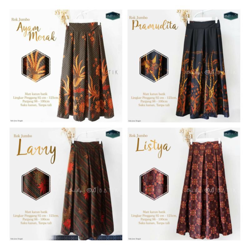 mattbutik Jual Rok Batik/Rok Umbrella/Rok Payung Batik/Model Rok Batik Terbaru Indonesia|Shopee Indonesia