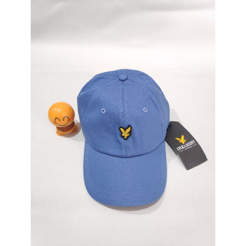 Jual Lyle & Scott Baseball Cap Blue | Shopee Indonesia