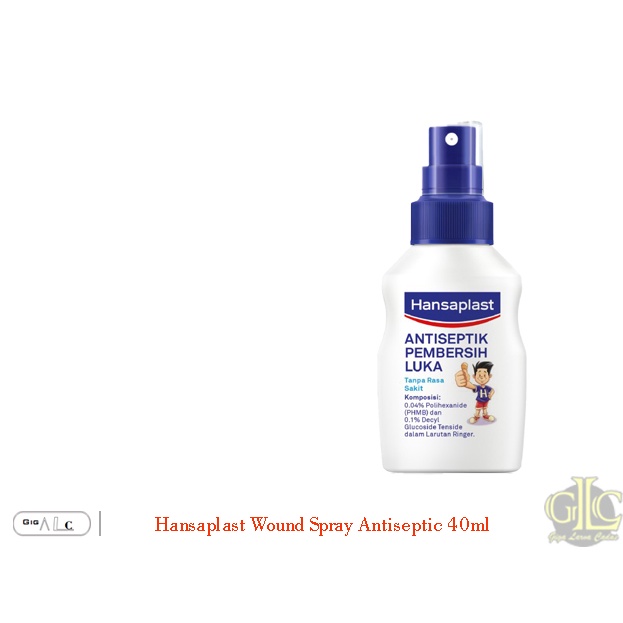 Jual Hansaplast Wound Spray Antiseptic 40ml Shopee Indonesia