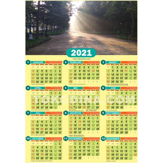 Jual [Da Printing] Kalender Poster 2022 A3/ Kalender Dinding Poster/  Kalender Dinding Custom Murah Indonesia|Shopee Indonesia