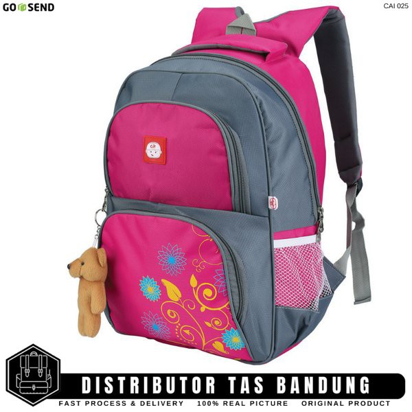 Tas Ransel Gendong Sekolah Anak Perempuan Cewek SD Pink Boneka Murah Shopee Indonesia