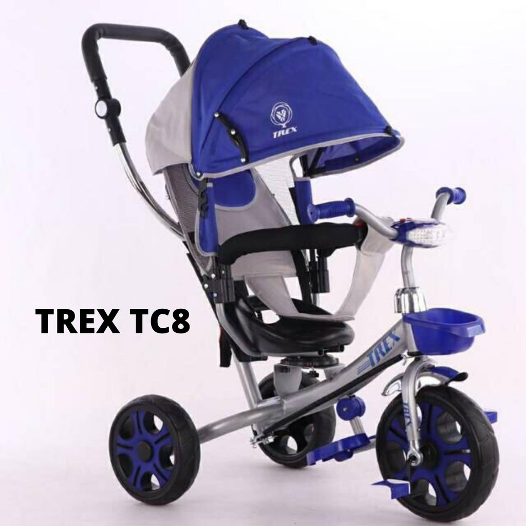 Sepeda Anak Roda Tiga Lampu dan Musik TREX TC8 Tricycle Shopee Indonesia