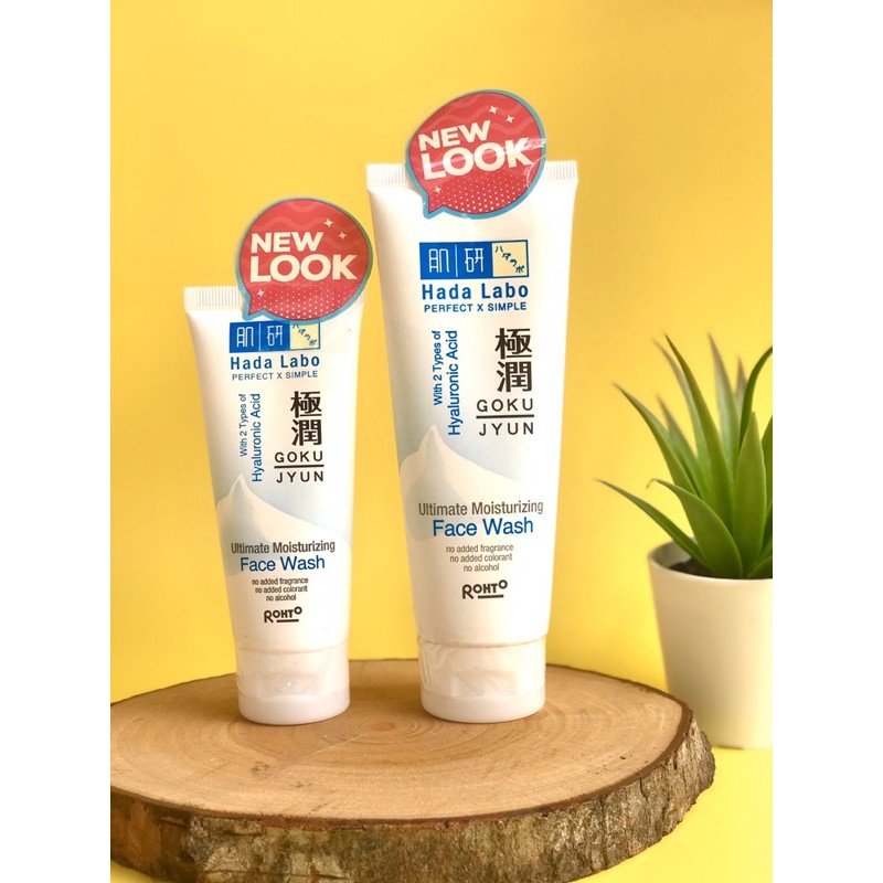 Hada Labo Gokujyun Ultimate Moisturizing Face Wash Shopee Indonesia