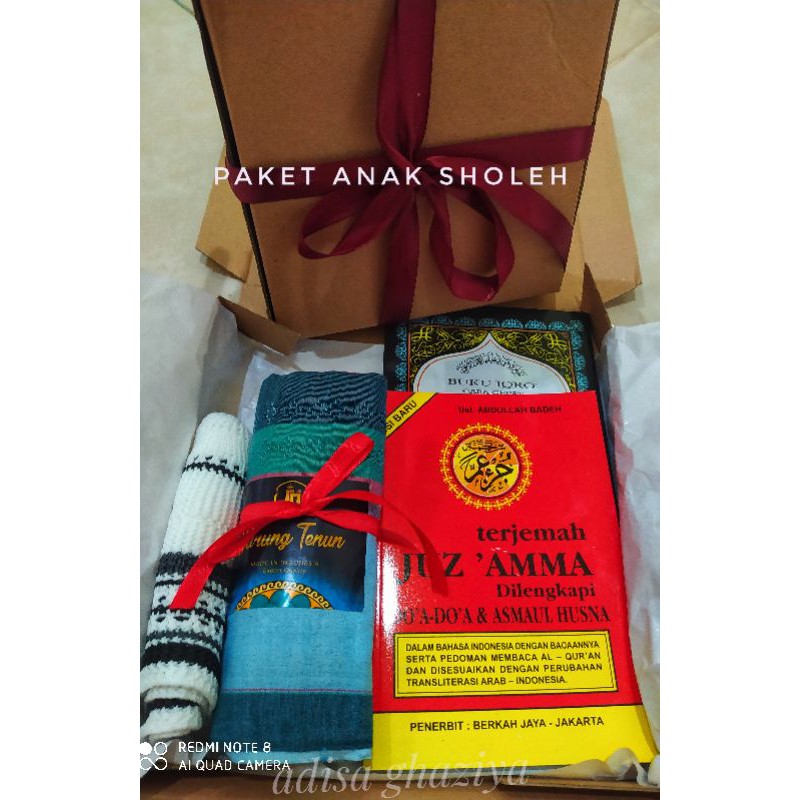 hampers anak sholeh/gift anak anak/paket mengaji dan aholat | Shopee  Indonesia