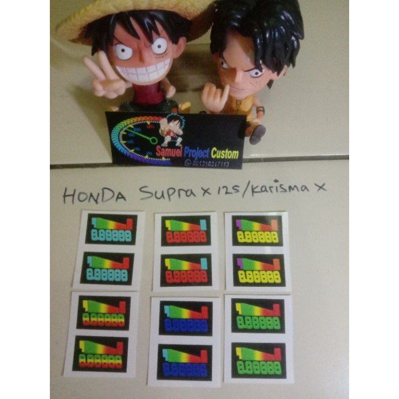 Jual Stiker lcd speedometer Honda Supra X 125/Karisma X 125 Shopee
