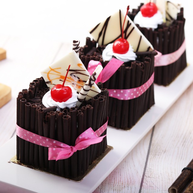 Jual Chocolate Sacher / Mini Cake / Ukuran 7 X 7 Cm | Shopee Indonesia