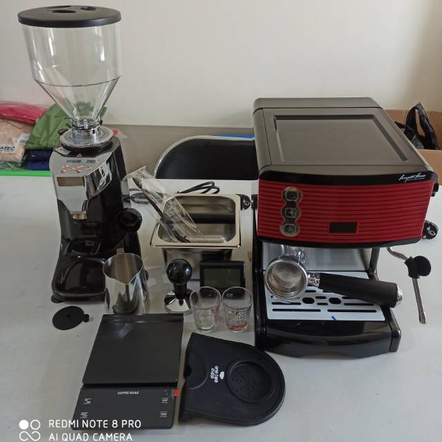 Peketan mesin kopi ferrati ferro 3601 plus grinder n500 otomatis Shopee Indonesia