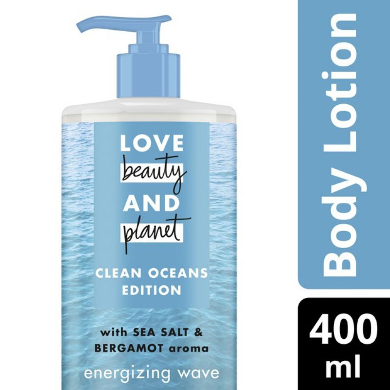Jual LOVE BEAUTY & BODY LOTION SEA SALT & BERGAMOT 400ML
