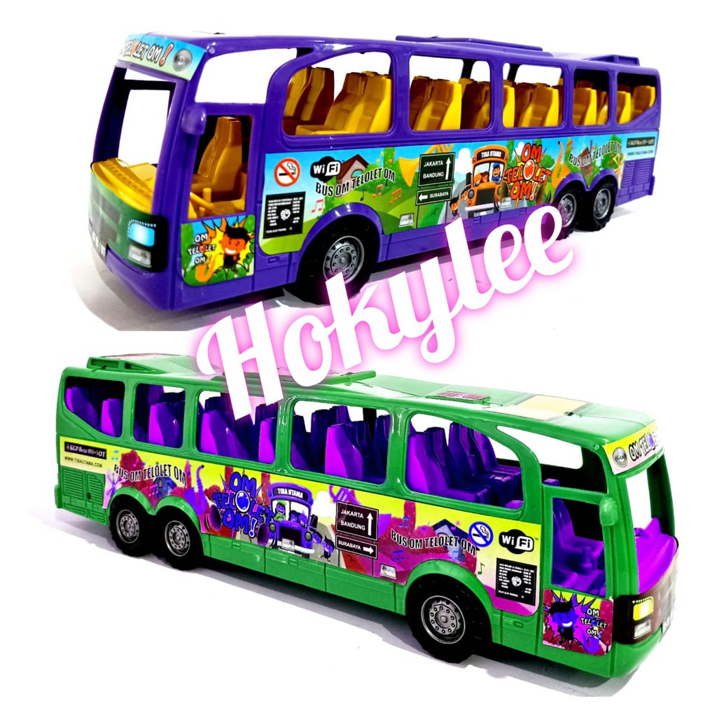 Jual Mainan Mobil Bus Telolet-Bus Besar Mainan Anak | Shopee Indonesia