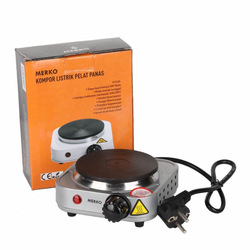Jual kompor listrik mini hot plate 500W portable Indonesia