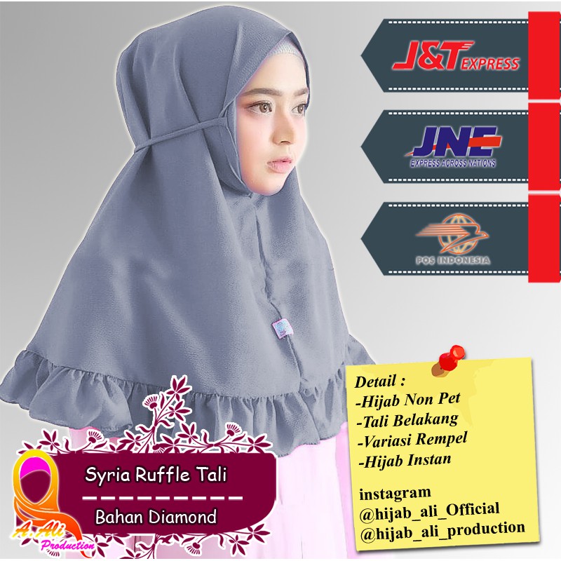 20+ Ide Jilbab Instan Tali Belakang Terbaru Mede Linmin