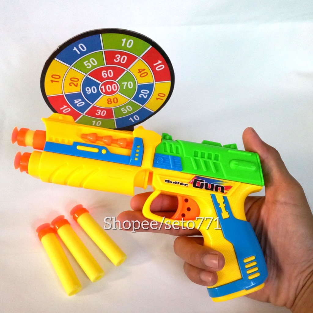 Jual Soft Bullets Mainan Pistol Anak Murah Peluru Gabus Empuk Tembakan Aman Dan Mudah Dimainkan | Shopee Indonesia