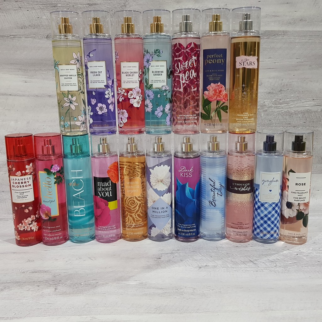 Jual SALE BATH AND BODY WORKS BODY MIST/BBW BODY MIST