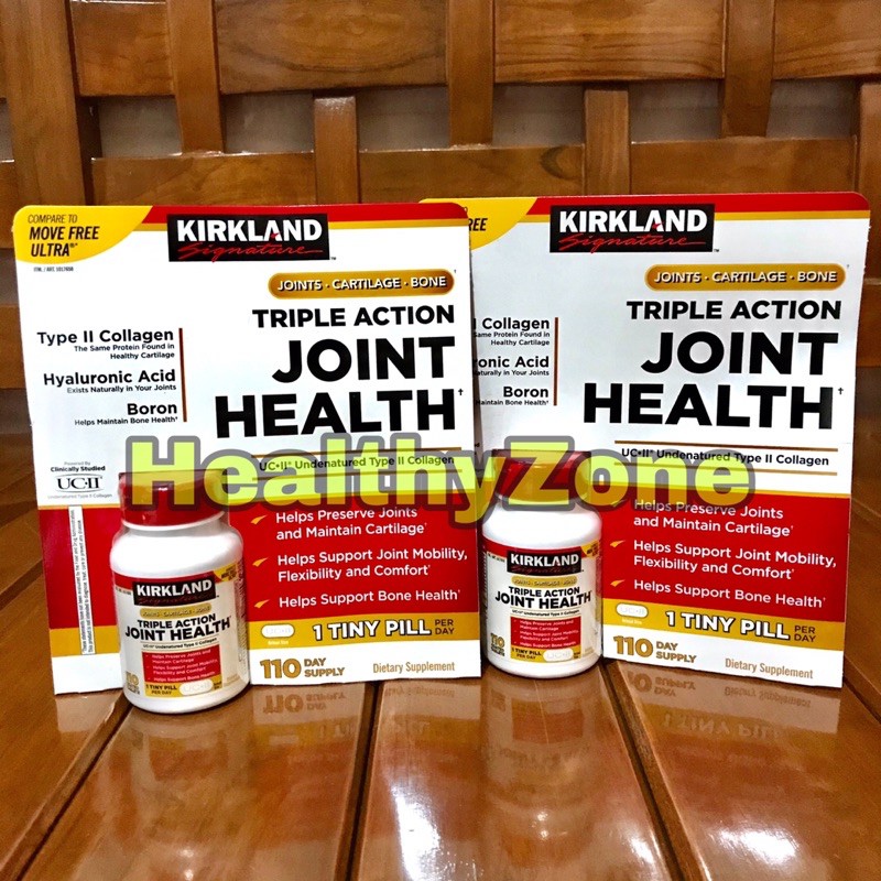 Jual Kirkland Signature Triple Action Joint Health (isi 110 coated