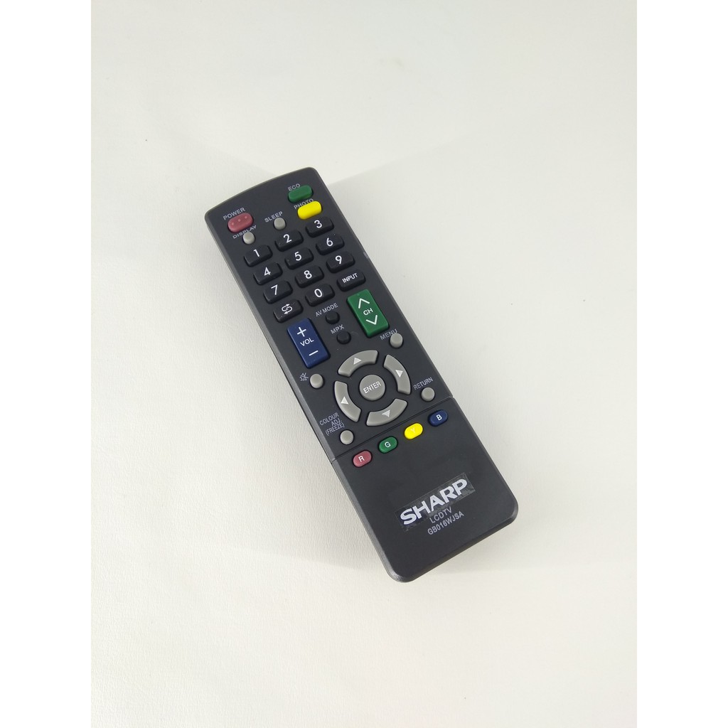 Remot Remote TV Sharp Aquos LCD LED GB016WJSA Shopee Indonesia